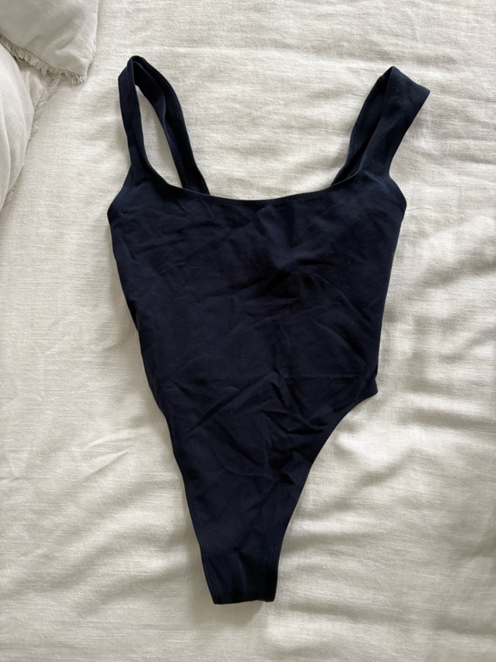 Los Angeles Apparel Navy One-Piece Bodysuit